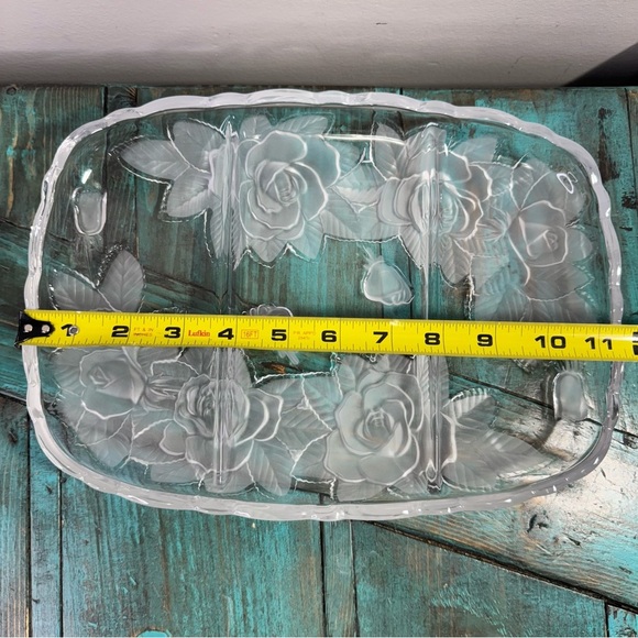 Studio Nova Vintage Winter Rose Set of 2 Trays Japan Floral - Picture 13 of 16